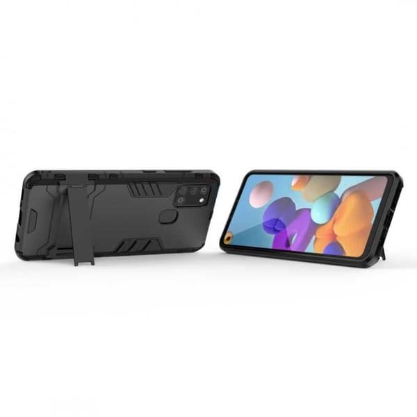 Samsung A21s stødsikkert cover med tynd armering