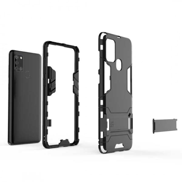 Samsung A21s stødsikkert cover med tynd armering