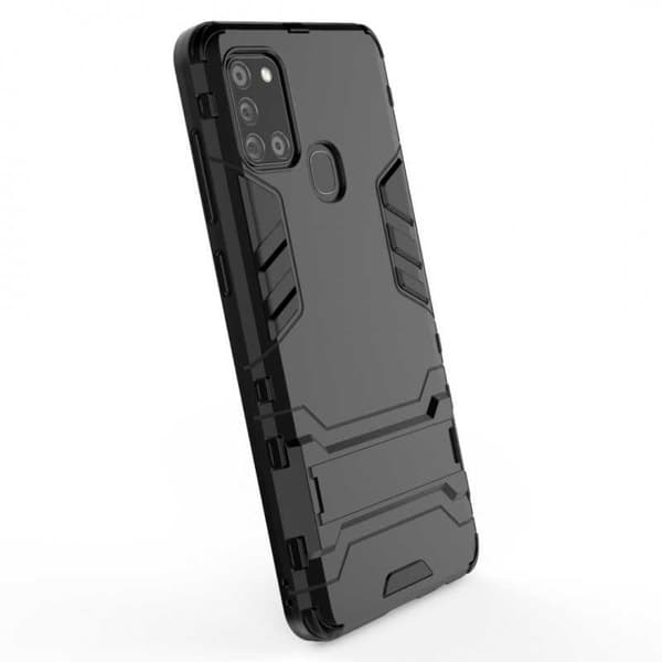 Samsung A21s stødsikkert cover med tynd armering