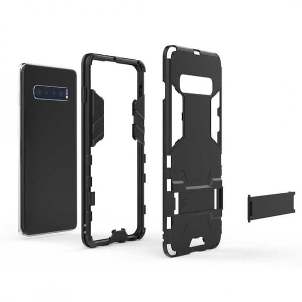 Samsung S10 Iskunkestävä kotelo jalustalla ThinArmor