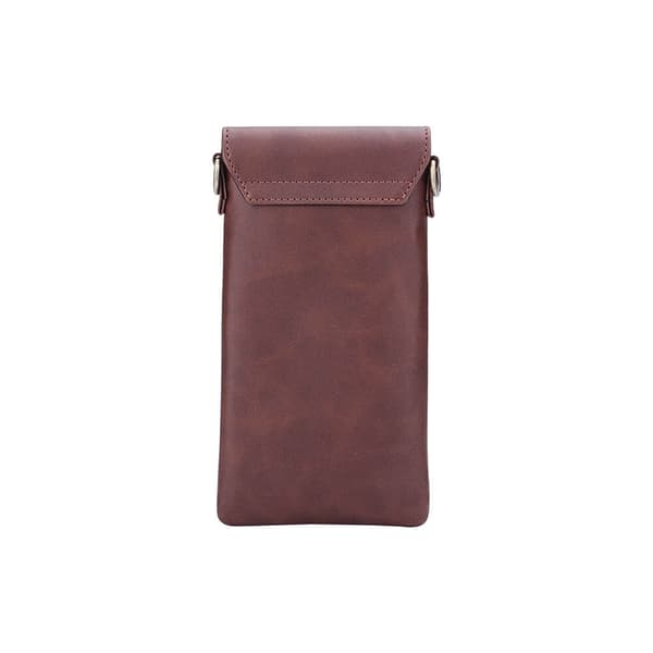 ONSALA Mobiltaske med Halsrem Brun Universal tom 6.7"