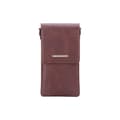 Miniatyrbillede 1 af 7: ONSALA Mobiltaske med Halsrem Brun Universal tom 6.7"