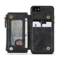 Miniatyrbillede 2 af 10: iPhone SE (2020 & 2022) Cover Card Holder & Lynlås 4-SLOT CaseMe Flippr