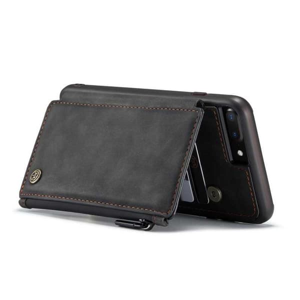 iPhone 8 Plus Cover Kortholder & Lynlås 5-RUMMET CaseMe Flippr