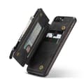 Miniatyrbillede 5 af 9: iPhone 8 Plus Cover Kortholder & Lynlås 5-RUMMET CaseMe Flippr