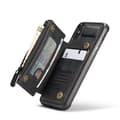 Miniatyrbillede 4 af 10: iPhone X Cover Kortholder & Lynlås 4-KOMPARTMENT CaseMe Flippr