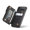 Miniatyrbillede 4 af 9: iPhone XS Max Cover Kortholder & Lynlås 4-RUMMET CaseMe Flippr