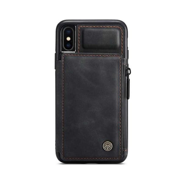 iPhone XS Max Cover Kortholder & Lynlås 4-RUMMET CaseMe Flippr