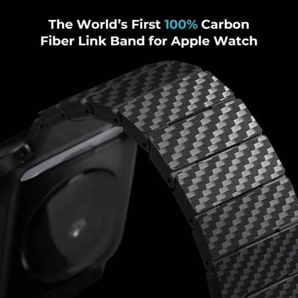 Pitaka Apple Watch Armband Carbon Fiber Watch Band Modern