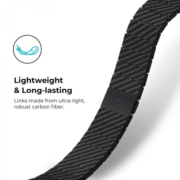 Pitaka Apple Watch Armband Carbon Fiber Watch Band Modern
