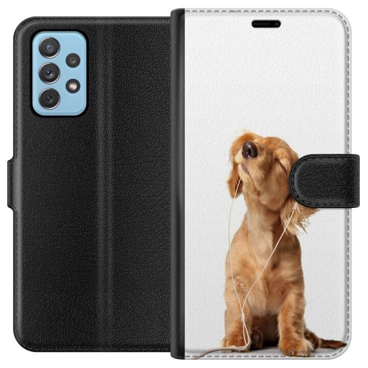 Samsung Galaxy A52 5G Plånboksfodral Hund