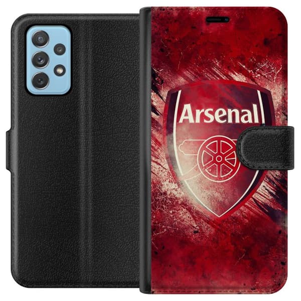 Samsung Galaxy A52 5G Tegnebogsetui Arsenal Fodbold