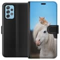 Miniatyrbilde 1 av 3: Samsung Galaxy A52 5G Lommeboketui Hest & Katt