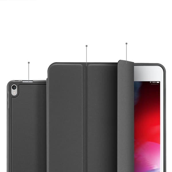 iPad Pro 10.5 2017 / Air 2019 Sag - DUX DUCIS Osom - Sort