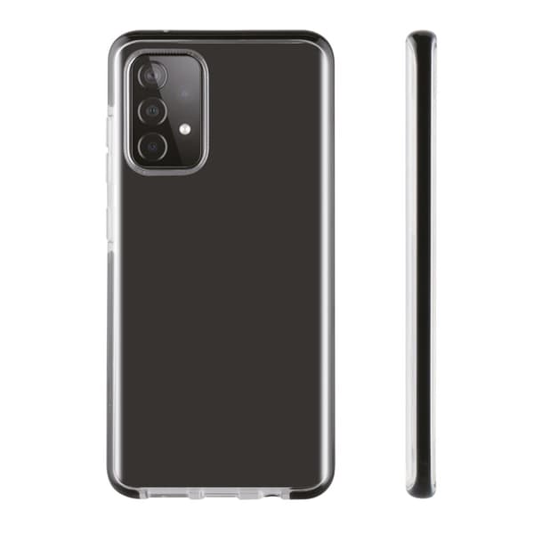 Vivanco Samsung Galaxy A72 Kuori Rock Solid Kirkas Musta