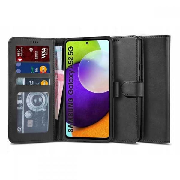 Samsung A52 & A52s 4G/5G Plånboksfodral PU-Läder 4-FACK