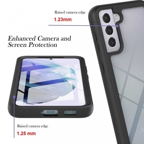 Samsung S21 Plus Heltäckande Premium 3D Skal ThreeSixty