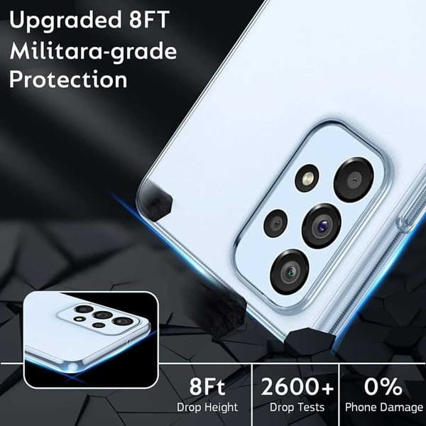 Samsung A72 5G stødabsorberende blødt cover Enkelt