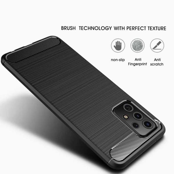 Samsung A72 5G Shockproof Shell SlimCarbon