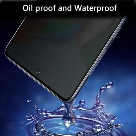 Samsung A72 5G Privacy Hærdet glas 0,26 mm 2,5D 9H