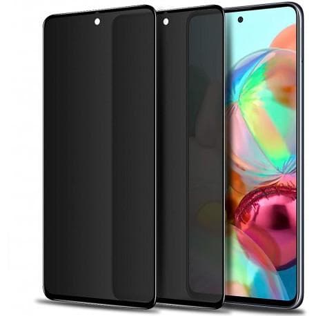 Samsung A72 5G Privacy Hærdet glas 0,26 mm 2,5D 9H