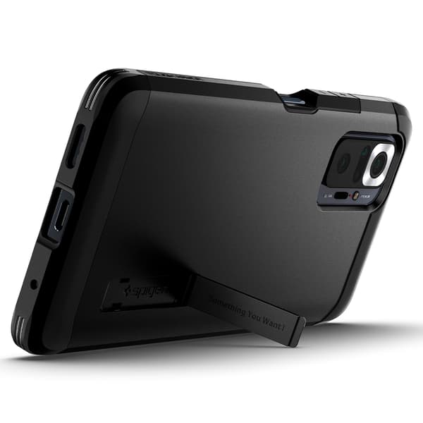 Spigen Xiaomi Redmi Note 10 Pro Skal Tough Armor Svart