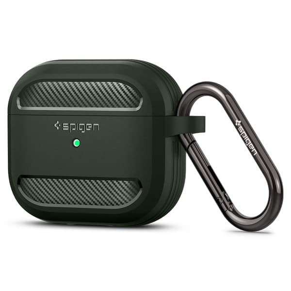 Spigen AirPods 3 Kuori Rugged Armor Military Green