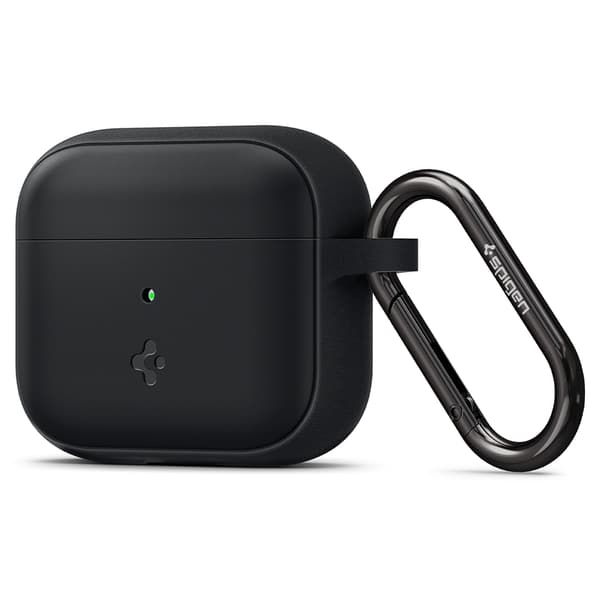 Spigen AirPods 3 Kuori Silicone Fit Musta