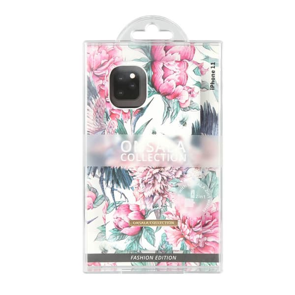 Mobilskal Soft Pink Crane - iPhone 11