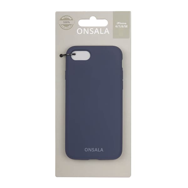 ONSALA Mobildeksel Silikon Cobalt Blue - iPhone 6/7/8/SE