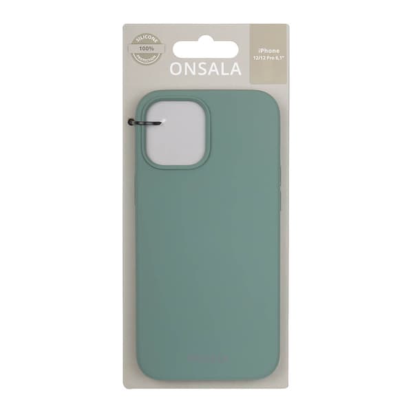 Mobilskal Silikon Pine Green - iPhone 12/12 Pro