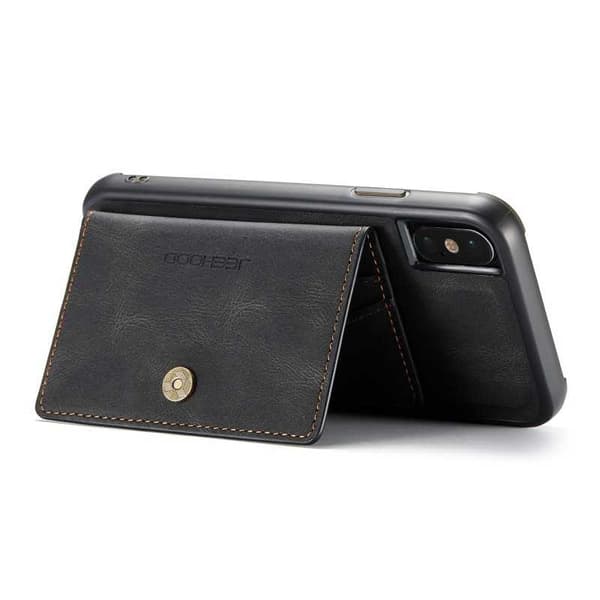 iPhone XS Max stødsikker etui med magnetisk kortholder JeeHood
