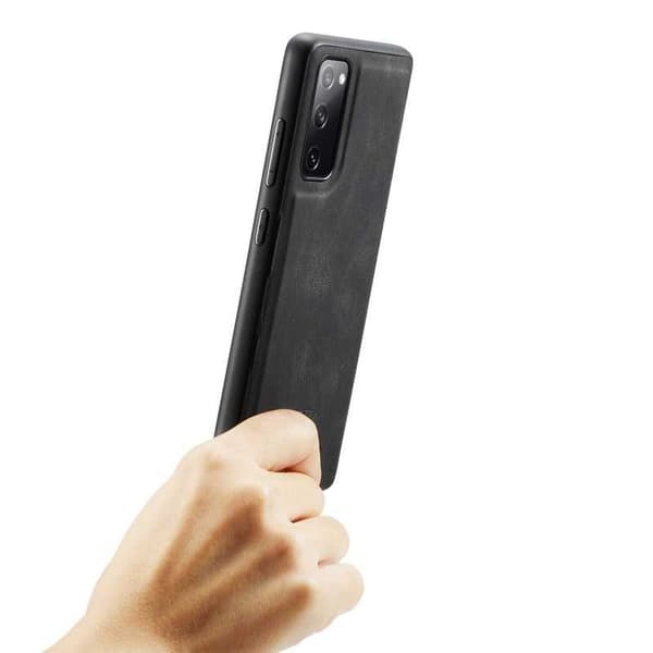 Samsung S20 FE stødsikkert cover med magnetisk kortholder JeeHood