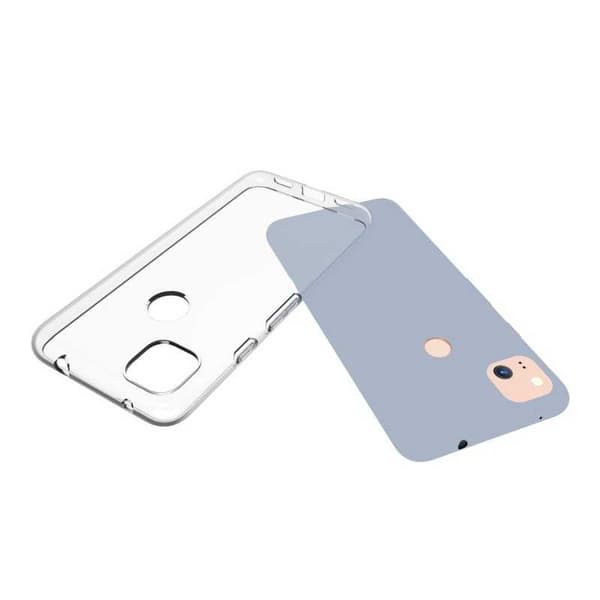 Google Pixel 4a 4G / LTE Iskunvaimennus pehmeä kansi Simple