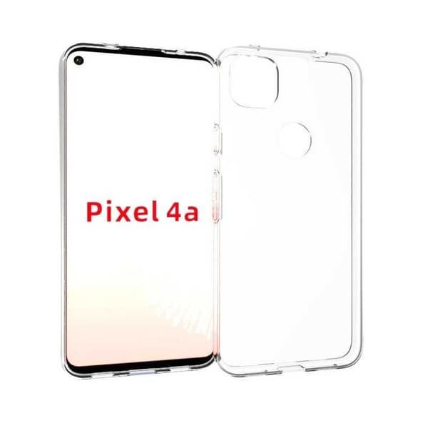 Google Pixel 4a 4G / LTE Iskunvaimennus pehmeä kansi Simple