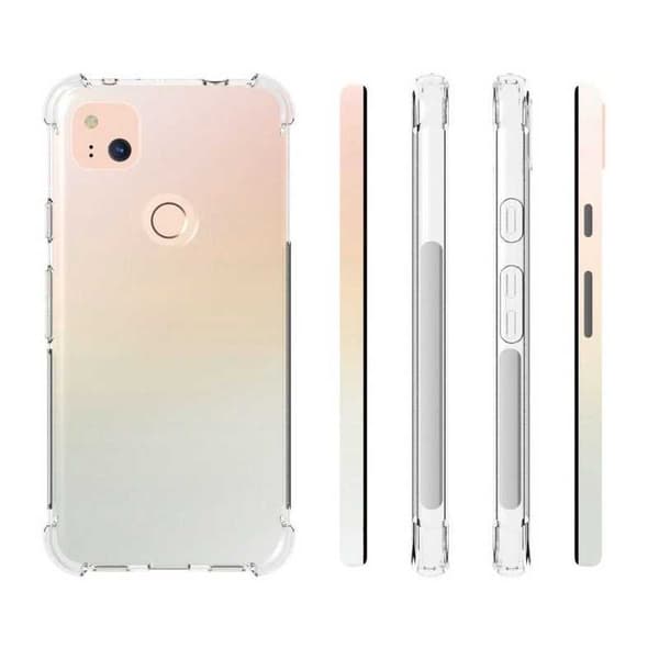 Google Pixel 4a 4G/LTE stødabsorberende silikoneskal Shockr
