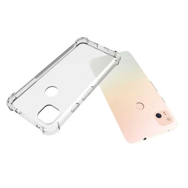 Google Pixel 4a 4G/LTE stødabsorberende silikoneskal Shockr