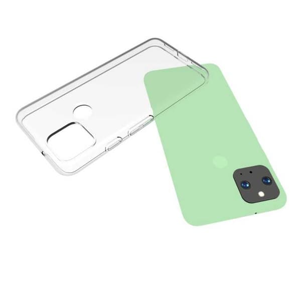 Google Pixel 5 stødabsorberende blødt etui Enkelt