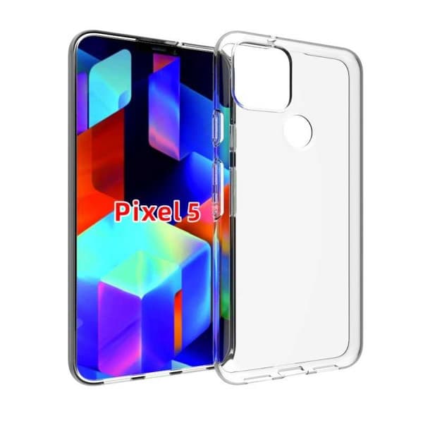 Google Pixel 5 stødabsorberende blødt etui Enkelt