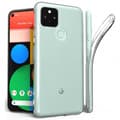 Miniatyrbillede 1 af 6: Google Pixel 5 stødabsorberende blødt etui Enkelt