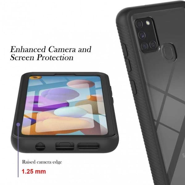 Samsung A21s Heltäckande Premium 3D Skal ThreeSixty