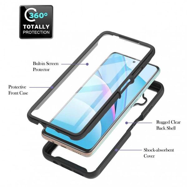 Xiaomi Mi 10T Lite Full Coverage Premium 3D Case ThreeSixty
