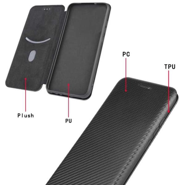 iPhone 11 Pro Max Flipfodral Kortfack CarbonDreams