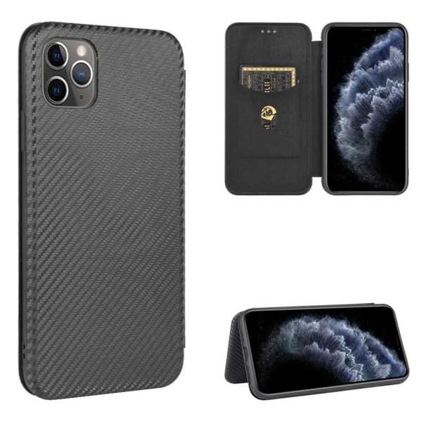 iPhone 11 Pro Max Flipfodral Kortfack CarbonDreams