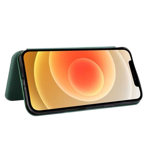 iPhone 12 Mini Flip Case Kortrum CarbonDreams