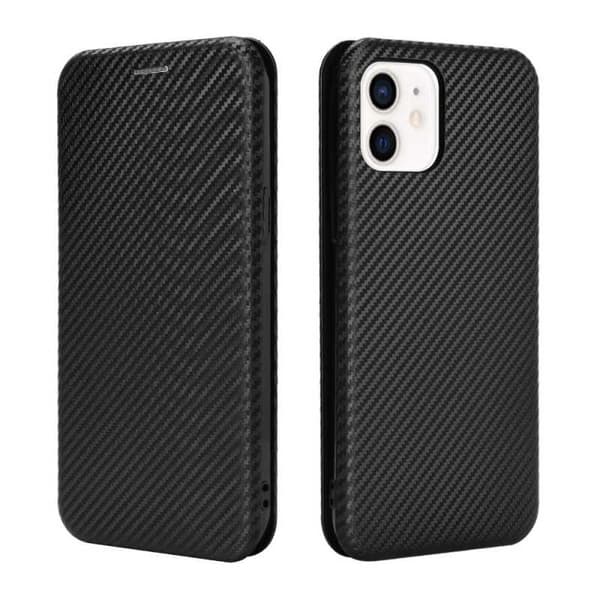 iPhone 12 Mini Flip Case Kortrum CarbonDreams