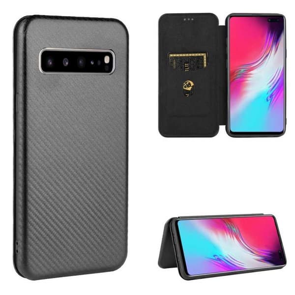 Samsung S10 Plus Flip Case -korttipaikka CarbonDreams