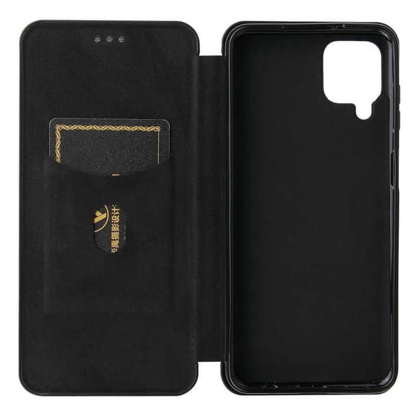 Samsung A12 Flip Case -korttipaikka CarbonDreams