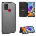 Miniatyrbild 1 av 9: Samsung A21s Flipfodral Kortfack CarbonDreams