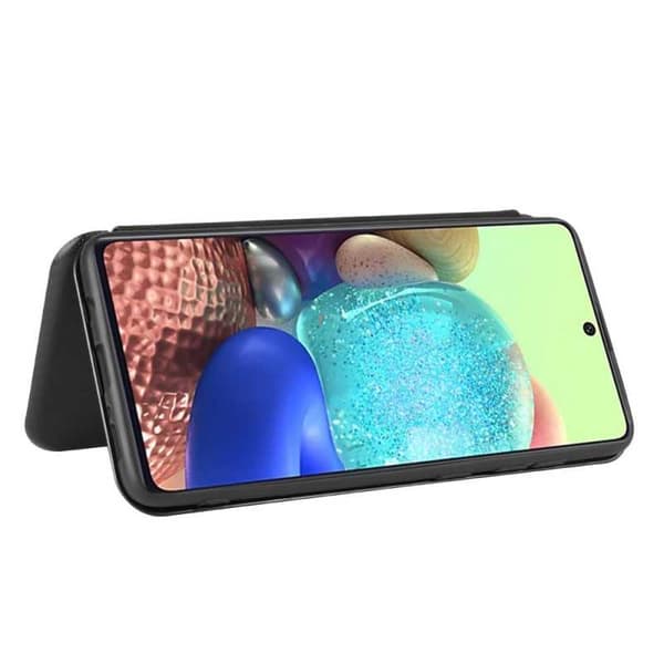 Samsung A71 Flipfodral Kortfack CarbonDreams
